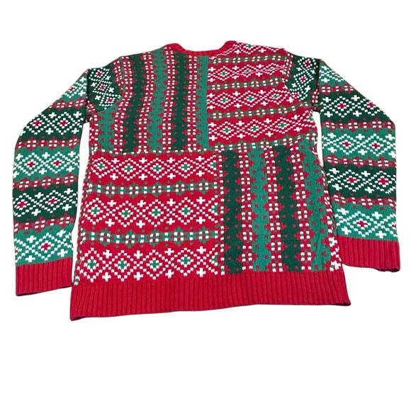 Blizzard Bay “Happy Liftmas” Ugly Christmas men’s festive Sweater size small - Picture 2 of 11